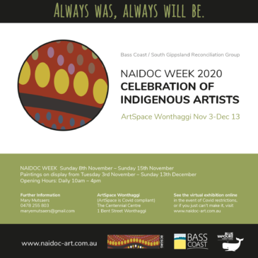 NAIDOC WEEK 2020: CELEBRATION OF INDIGENOUS ARTISTS