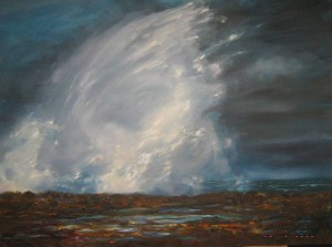Ellen Palmer Hubble-New Wave-Oil on Canvas