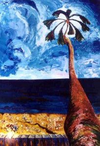 Frank Schooneveldt--P09 palm trees St Kilda