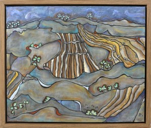 Laurel-Billington-Gippsland-Patterns-Oil-on-acrylic-on-canvas-55x65cm