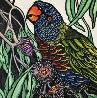 Rainbow-lorikeet by Wendy Fletcher